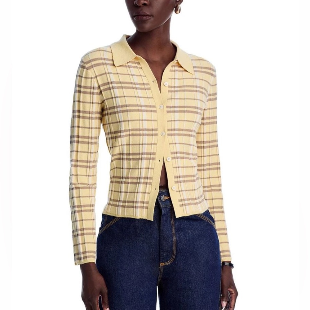 Guest in Residence Plaid Elle Shirt - NWT!